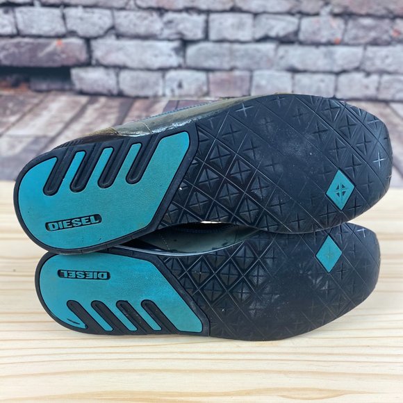 Diesel Shoes Diesel Industry Denim Division Vtg Grey Blue Shoes Poshmark